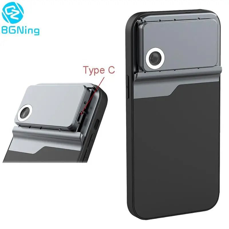 iPhone 16 Pro Max Protective Phone Case with 400X Microscope Attachment