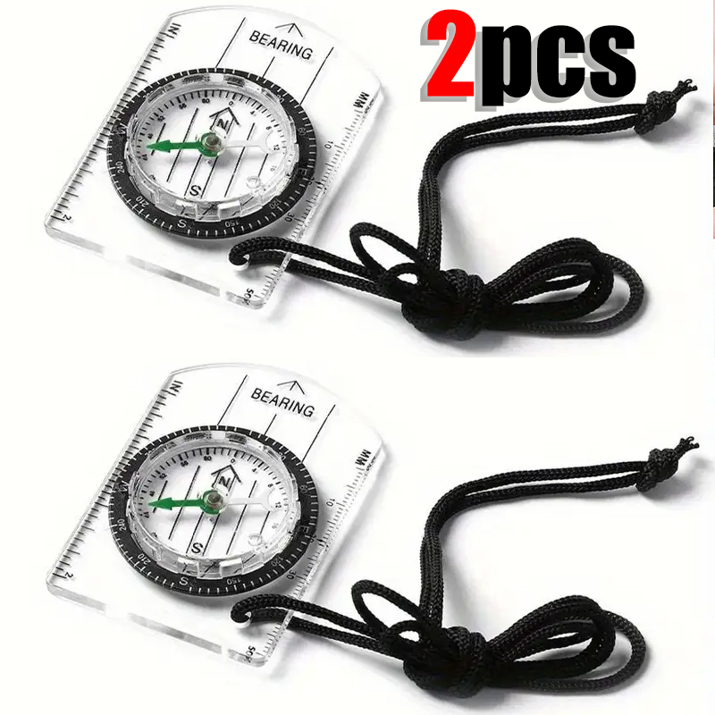Orienteering Compass Set  Map Compass for Hiking, Camping & Kids' Adventure