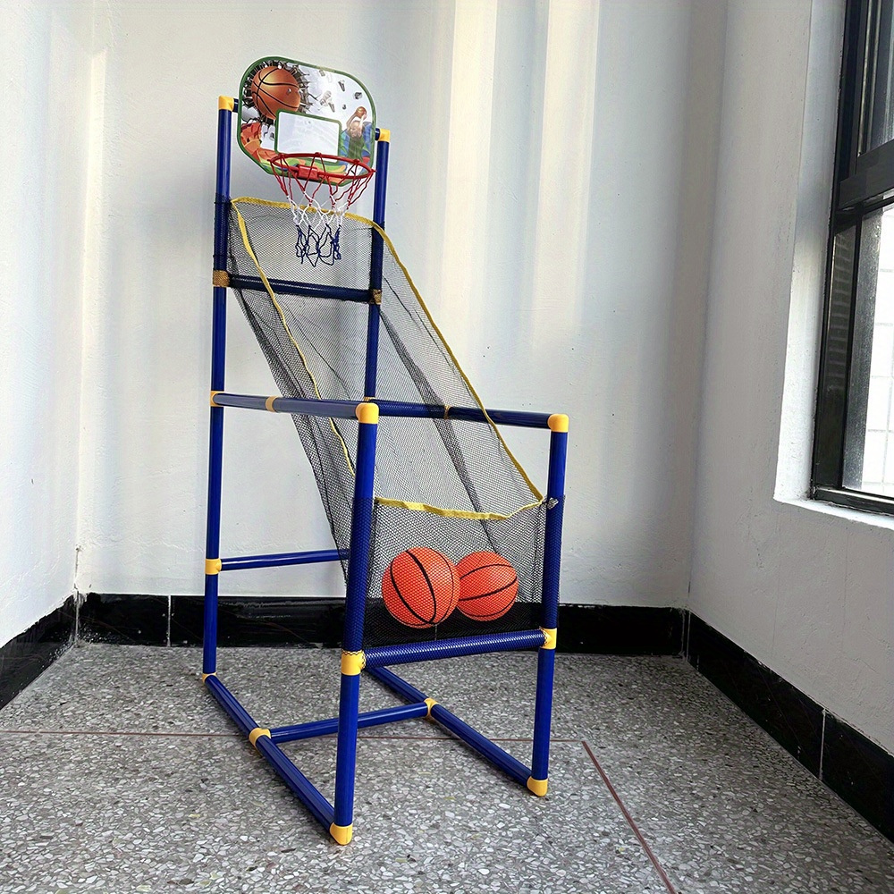 Arcade Basketball Game Set for Indoor and Outdoor Play Easy Setup with Pump and Balls Perfect Holiday and Birthday Gift