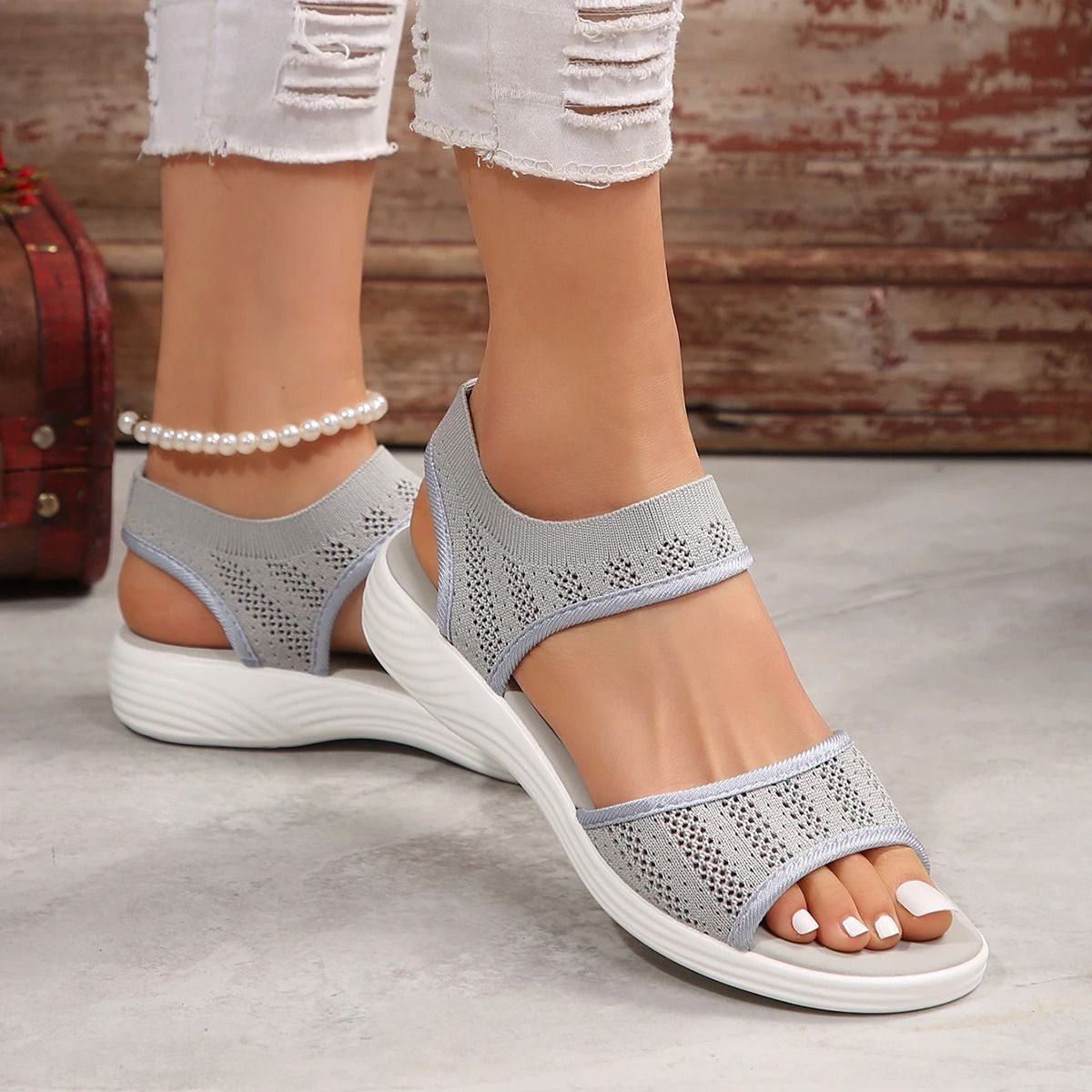 Women Summer Mesh Casual Sandals