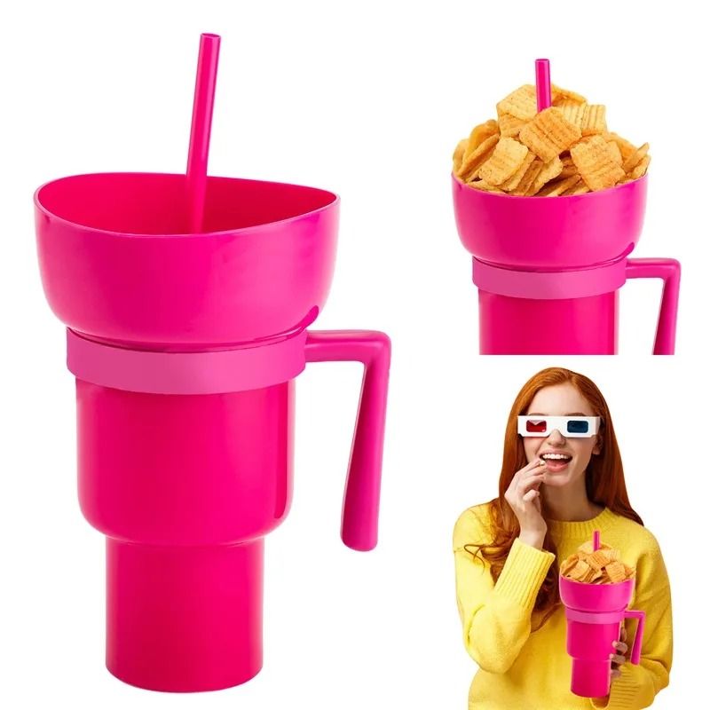 2-In-1 Stadium Tumbler & Snack Cup
