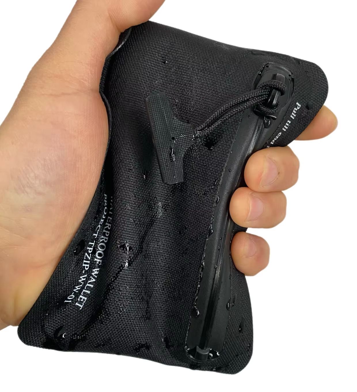 Tactical Coin Purse Key Card Holder - Waterproof EDC Mini Wallet with MOLLE Clip