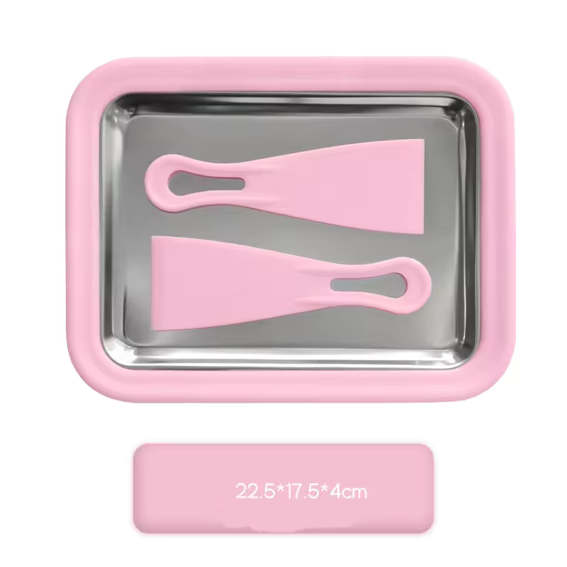 Multifunctional Rolled Ice Cream Maker, Cold Sweet Fried Ice Pan, DIY Household Frozen Yogurt Maker, Homemade