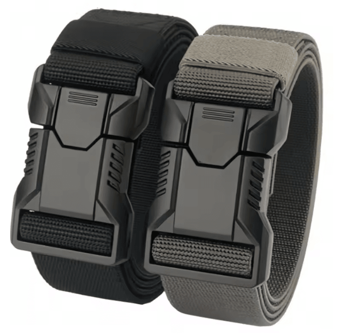Quick Release Elastic Mens Belt Breathable Outdoor Comfort Fit