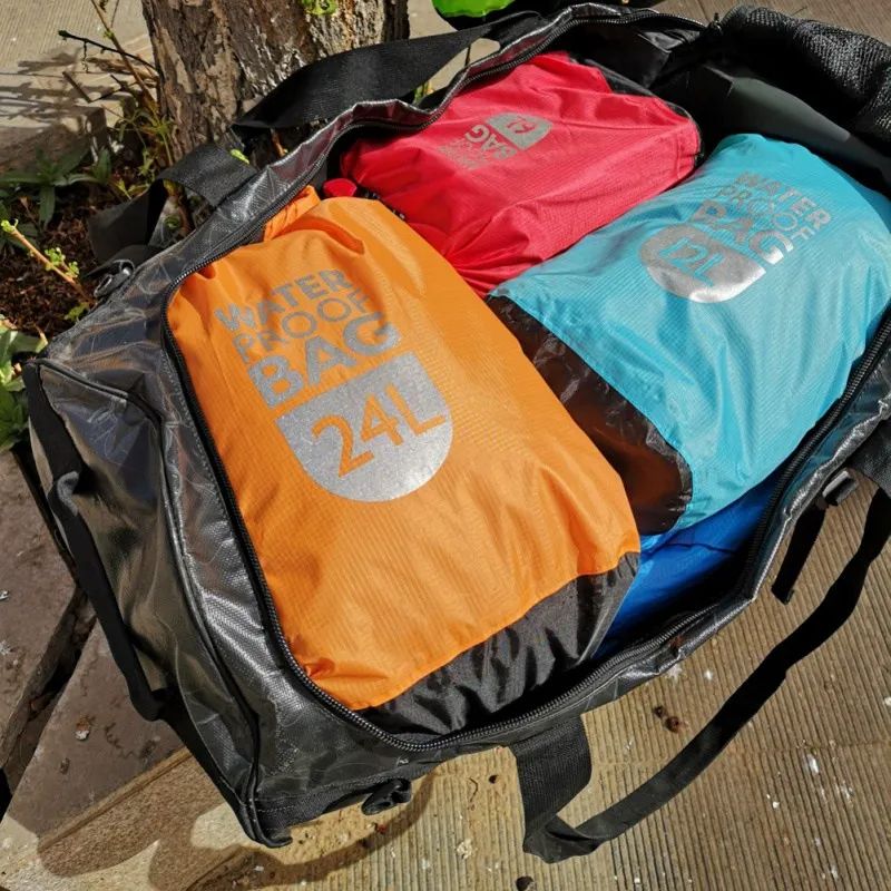 Waterproof Dry Bag Pack for Rafting Kayaking Swimming Boating Hiking, Floating Dry Sacks Lightweight Water-Resistanc