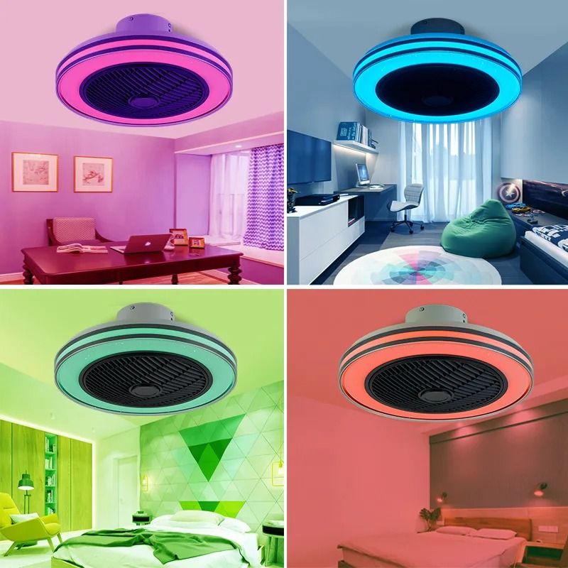 Smart LED Ceiling Fan with Bluetooth Speaker