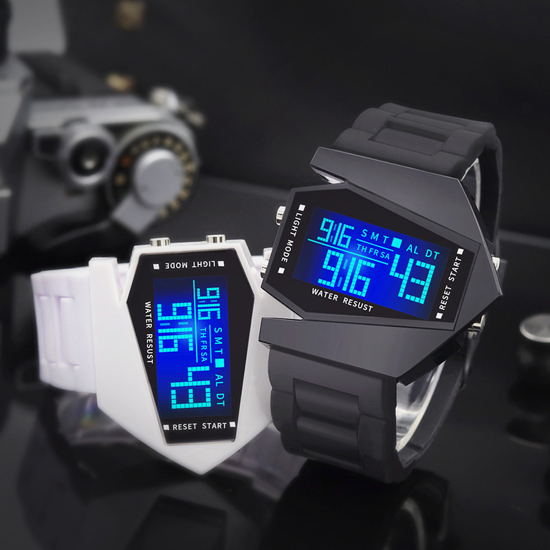 Multifunction Alarm Clock Sports Watch, New Creative Digital Watches for Kids