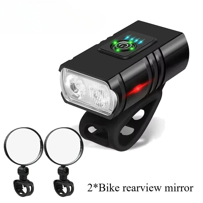 USB Rechargeable Bicycle Front Light with 1000 Lumen LED Headlight