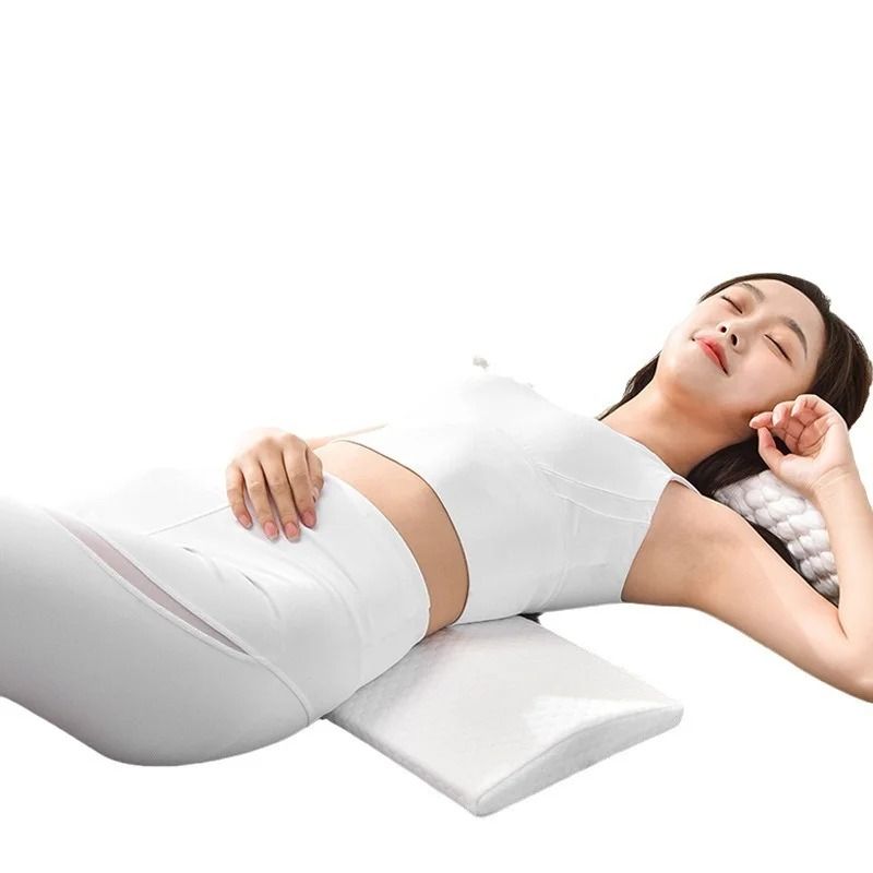 Lumbar Support Memory Foam Pillow for Back Pain Relief