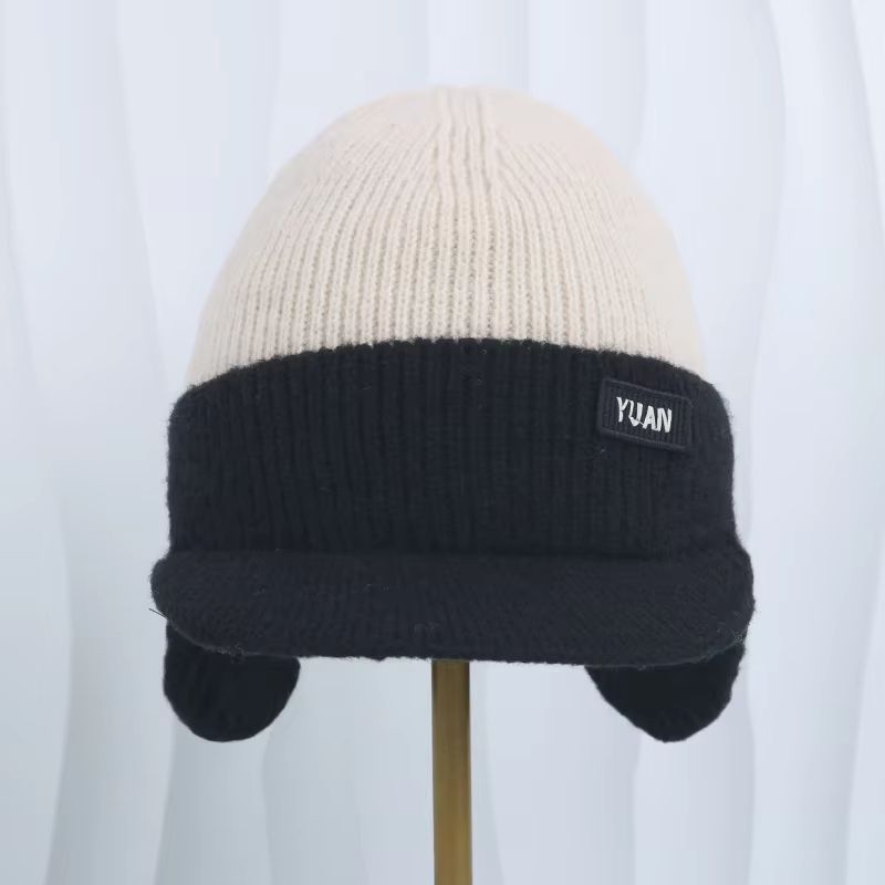 ThermaFlex Windproof Knitted Baseball Cap with Ear Protection