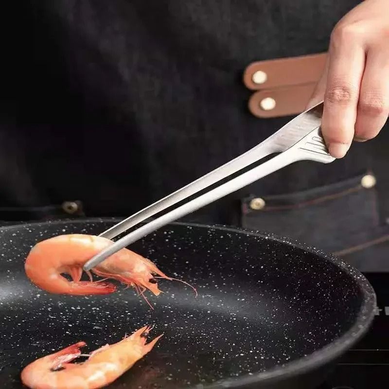 Multifunctional Metal Barbecue Clips | Premium Anti-Slip Self-Standing Tongs & Kitchen Gadget System