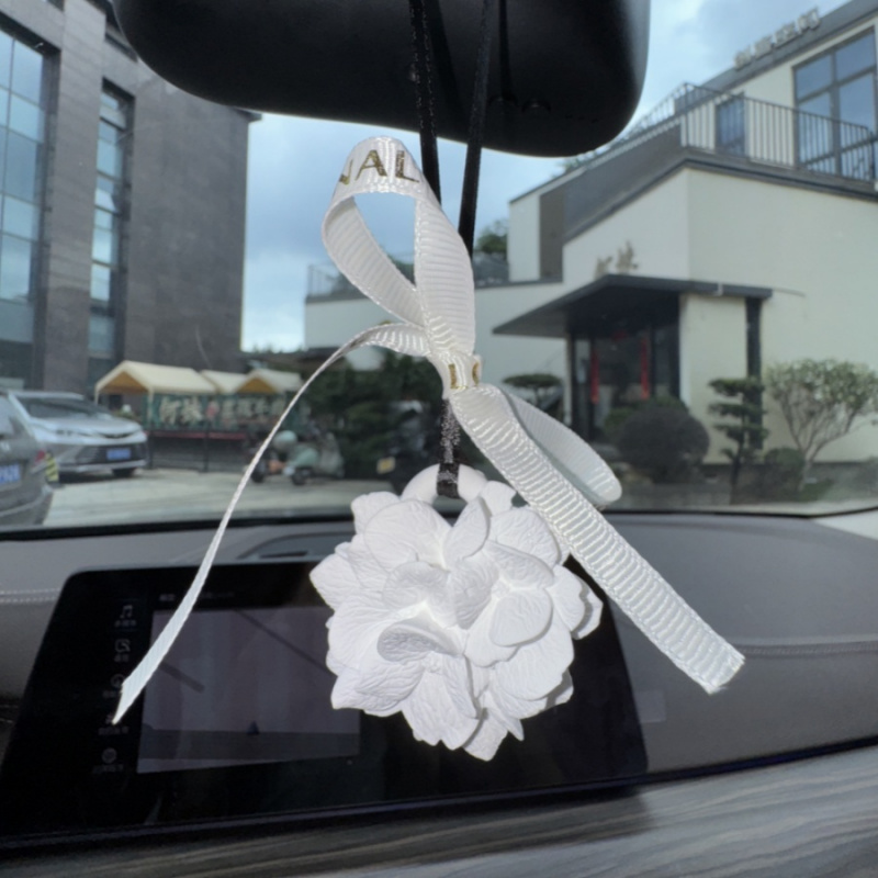 Bathroom Bedroom Wardrobe Hydrangea Aroma Hanging Decoration, Aroma Plaster Pendant, Diffuser Stone Hanging Decoration