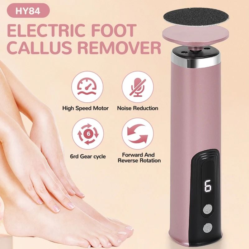 2-in-1 Precision Electric Callus Remover & Nail Polisher