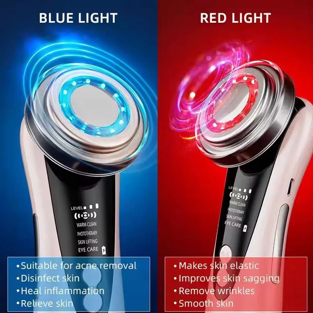 4 in 1 RF EMS Facial Massager Double Chin Removal Face Firming Device