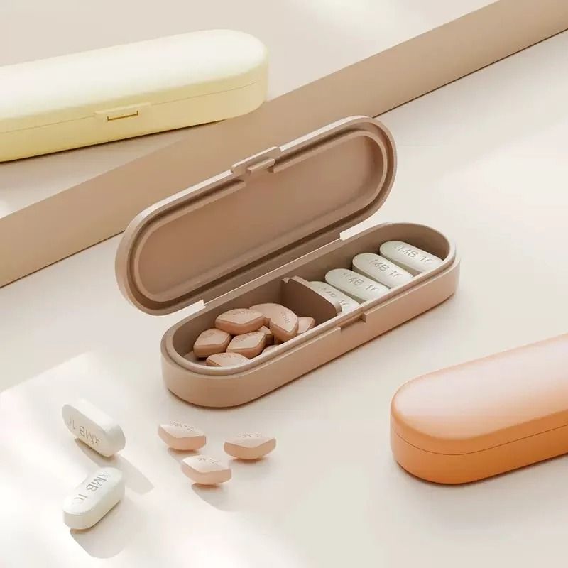 Mini Portable Convenient Medicine Box – Light-Avoidant & Travel-Friendly Pill Storage