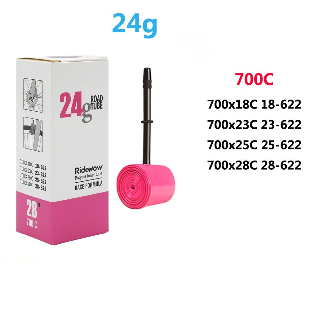 Ultra-Light TPU Bike Inner Tube 700C, Fits 700x18–47C | Road & MTB Bicycle Tire Tube