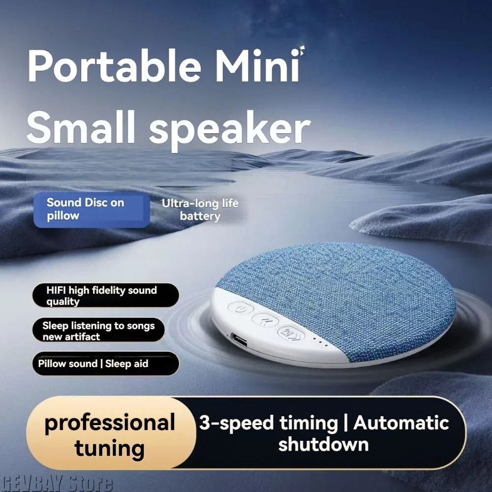 X3pro Precision Pillow Speaker – Bluetooth 5.4 Sleep Interface – High-Yield Somatic Interaction Hub