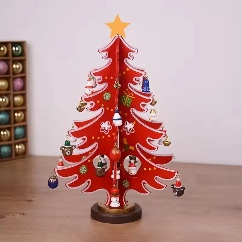 Creative DIY Wooden Christmas Tree