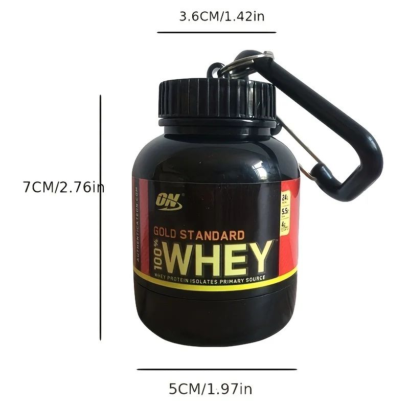 Mini Portable Protein Powder Container