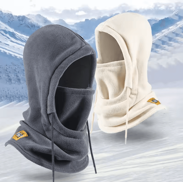 ArcticShield Polar Fleece Balaclava Hood – Windproof Winter Face Mask with Neck Cover