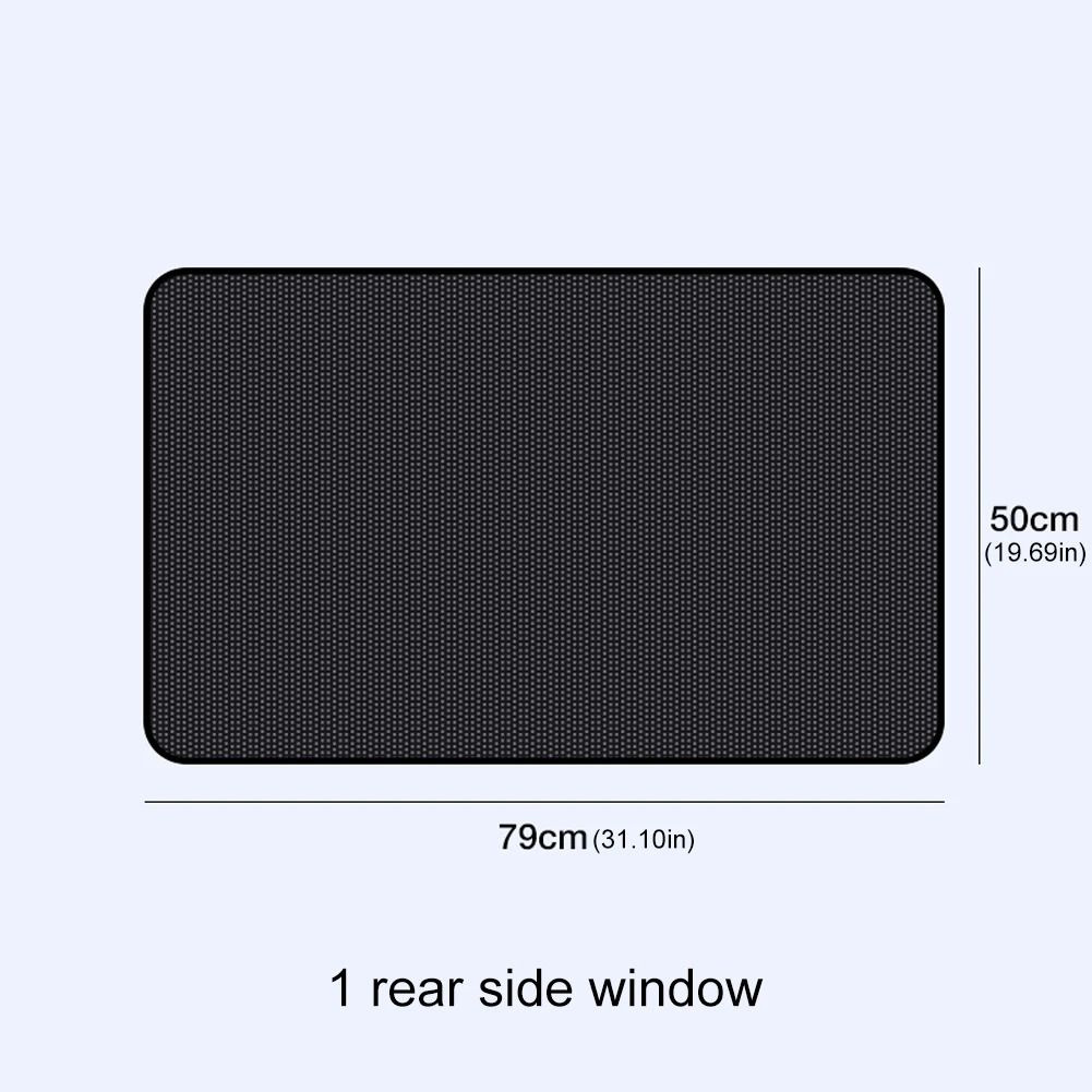 Magnetic Car Window Sun Shade UV Protection Auto Side Window Sunshade Cover