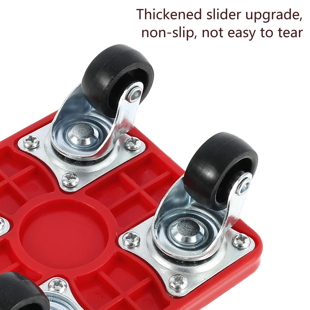 5 Piece Heavy Duty Furniture Moving Roller Set: Easy & Safe Appliance Mover Sliders