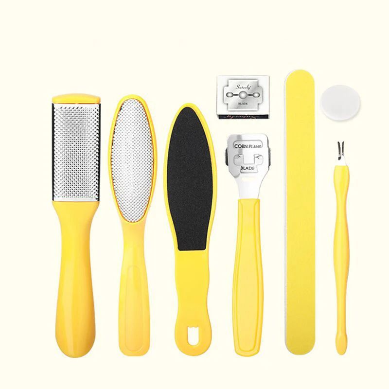 Deluxe Foot Octopus Fish Eye Exfoliating Heel Sharpener & Sole Crackles Removal Files, Heel Cramping Treatment