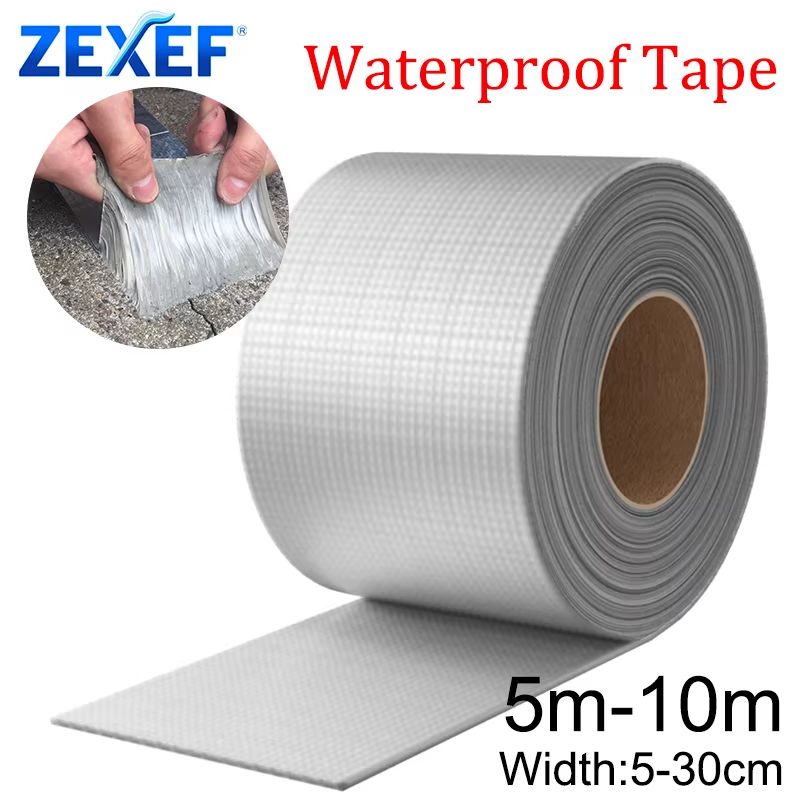 Premium Waterproof Aluminum Foil Butyl Tape – Heavy-Duty Leak Seal for Roof, Wall, Duct & Pool Repair