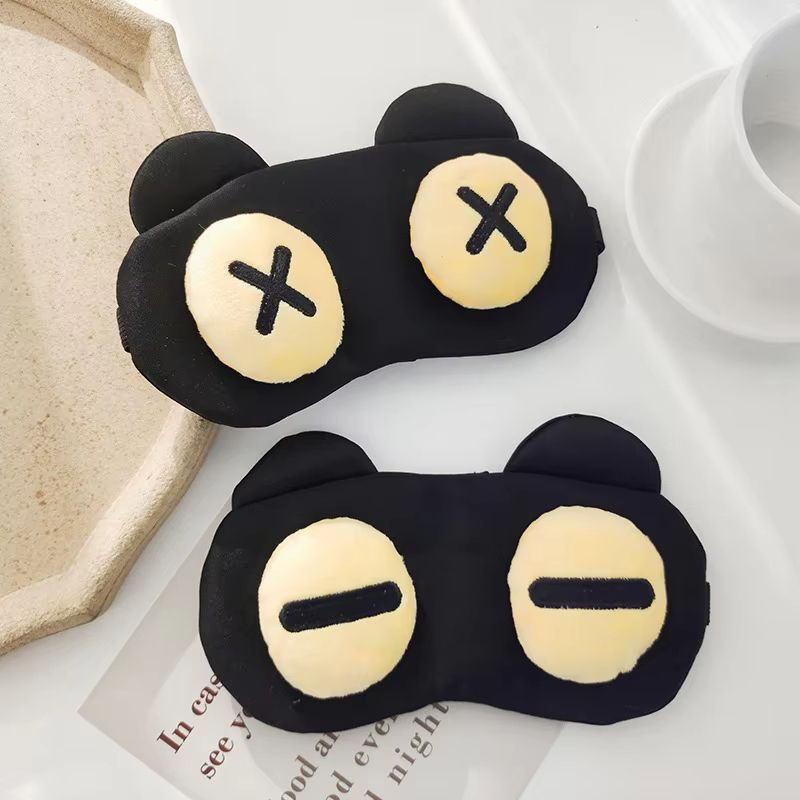 Cartoon Sleep Eye Mask – Cute Funny Anime Kids Eye Cover & Travel Blindfold