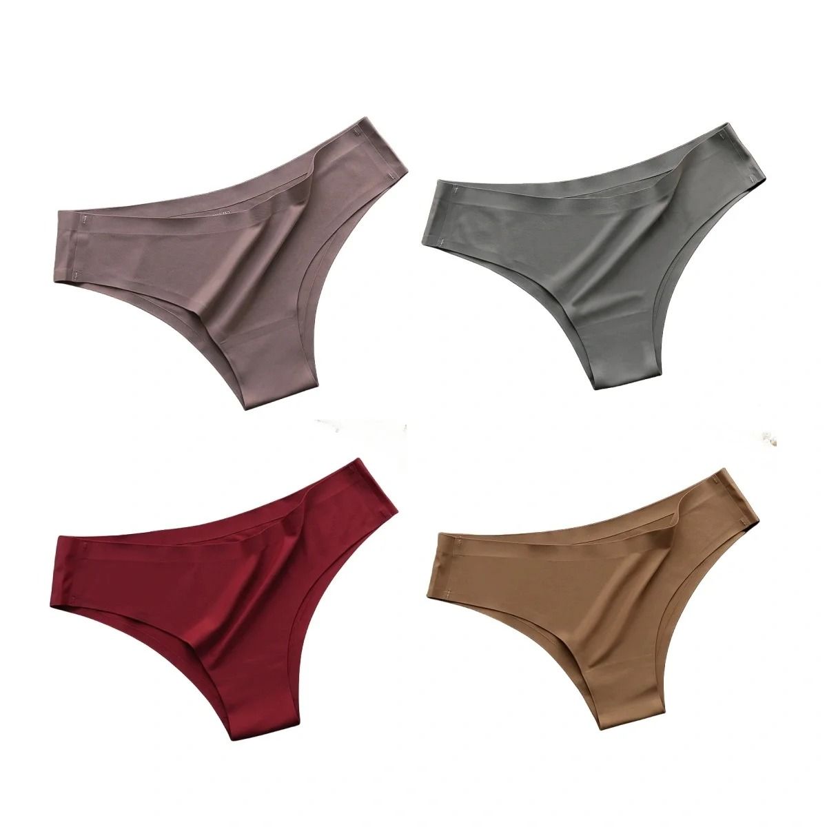 Ultra Thin Seamless Ice Silk Panties