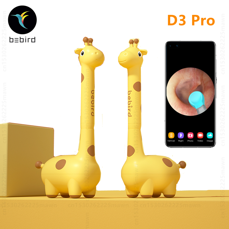 Wireless High-Precision Ear Cleaner with Waterproof Otoscope for Kids