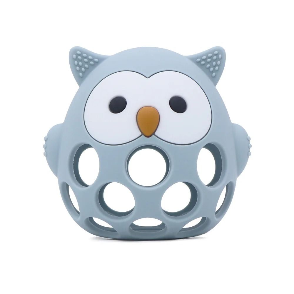 Hoot-Soothe Silicone Owl Teething Mitten