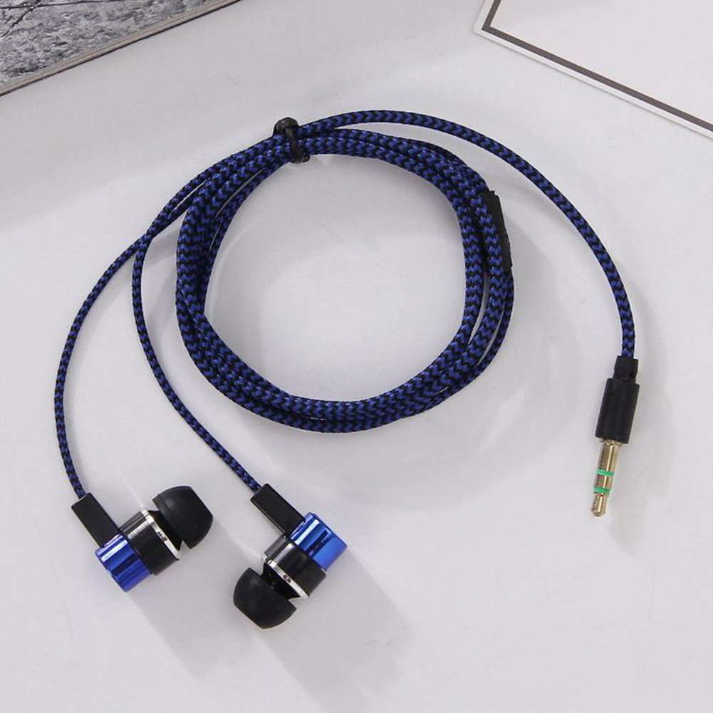 Bass Boosted Wired In Ear Headphones Superb Noise Cancelling Earbuds with Stereo Sound