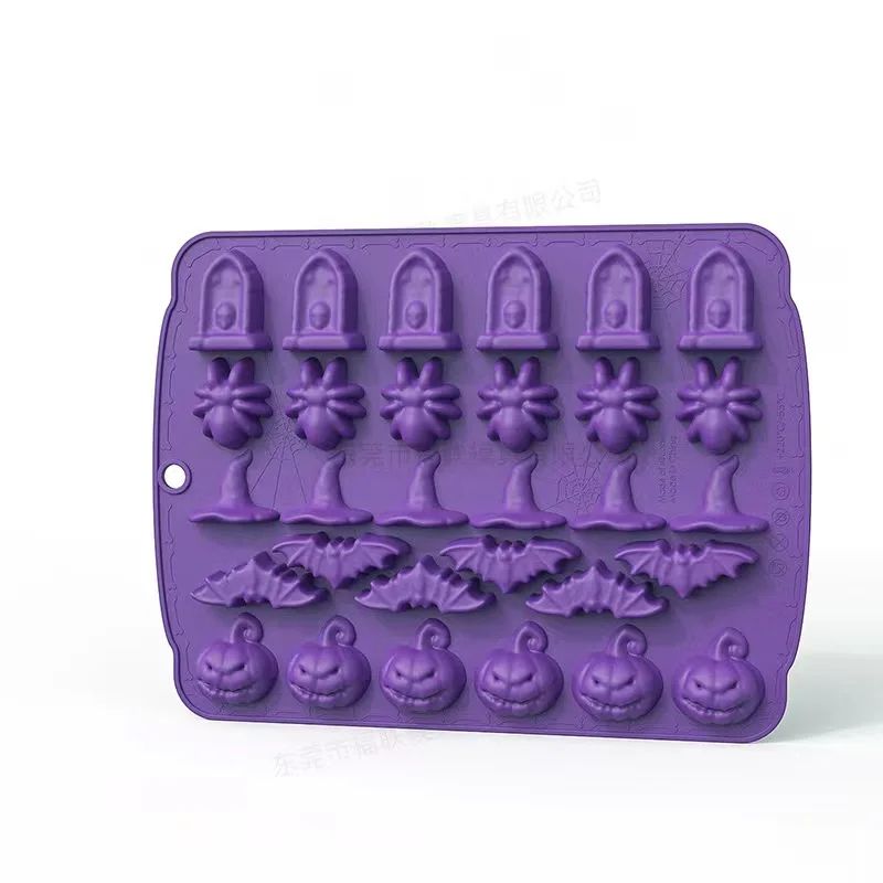 Pumpkin Skull Silicone Ice and Baking Mold
