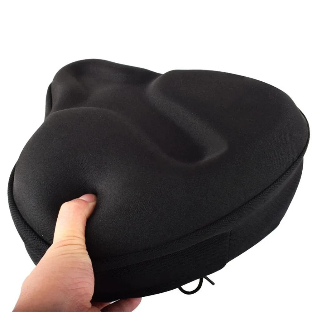 Electric Bicycle Saddle Seat Gel Cushion Soft Thickened Comfortable Breathable