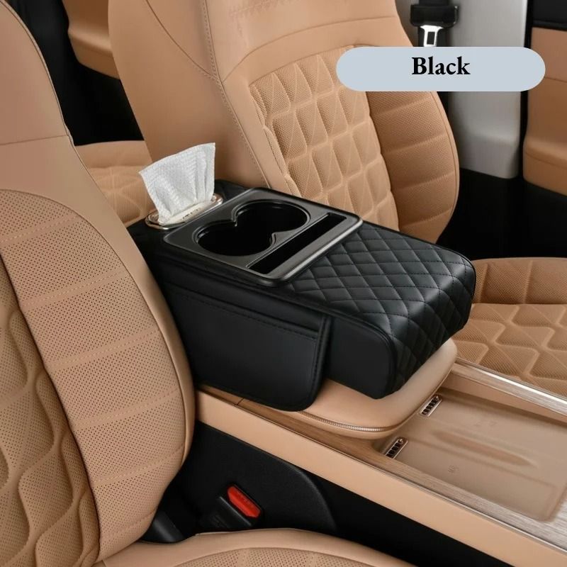 Auto Center Console Armrest Hub and High-Fidelity Cabin Ergonomics Architecture