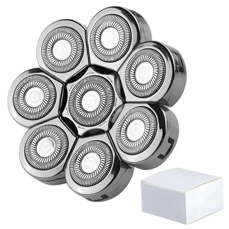 Universal Replacement Shaver & Grooming Heads – 3D to 9D Floating Cutters