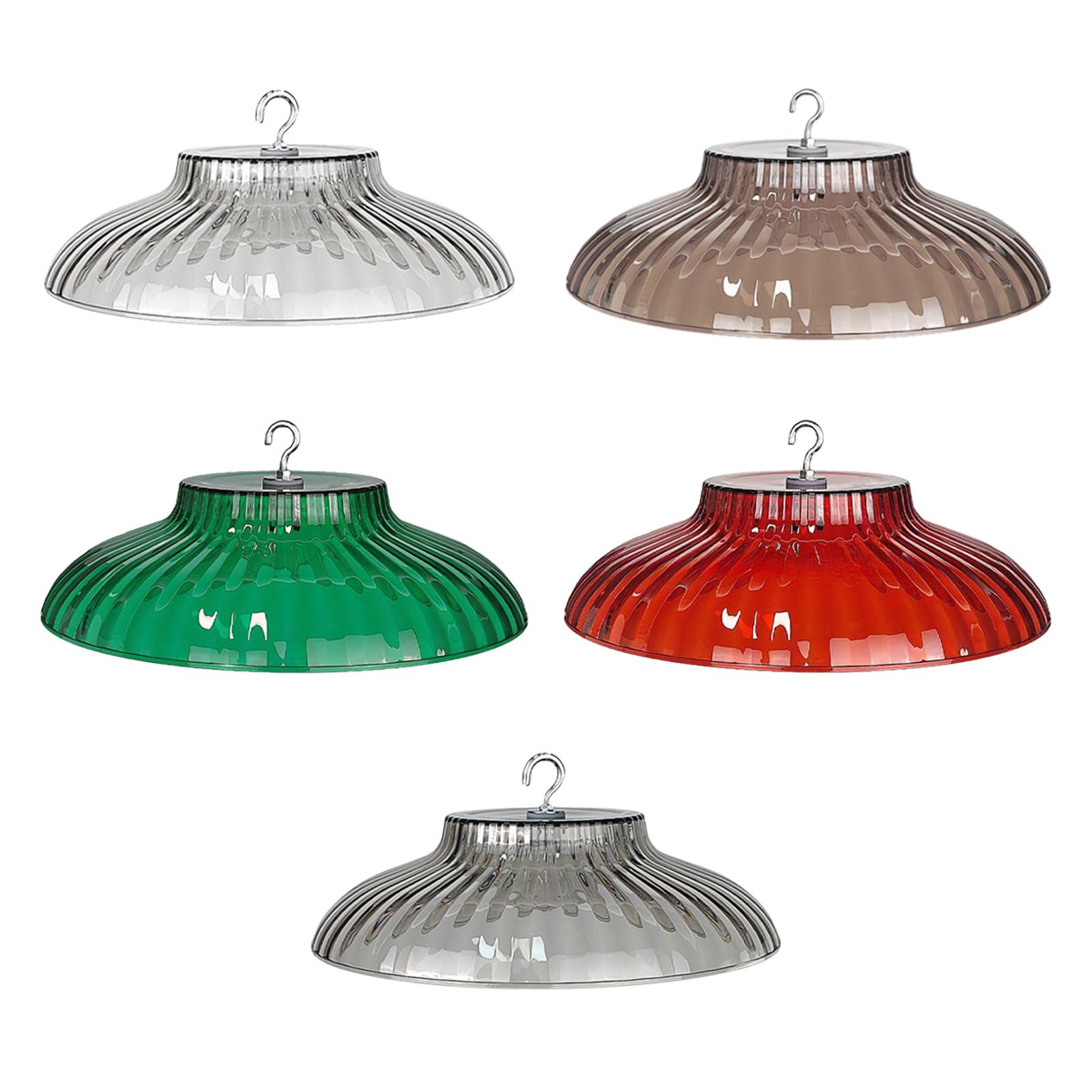 Outdoor Bird Feeder Rain Guard Dome with Squirrel Shield for Hanging Feeders