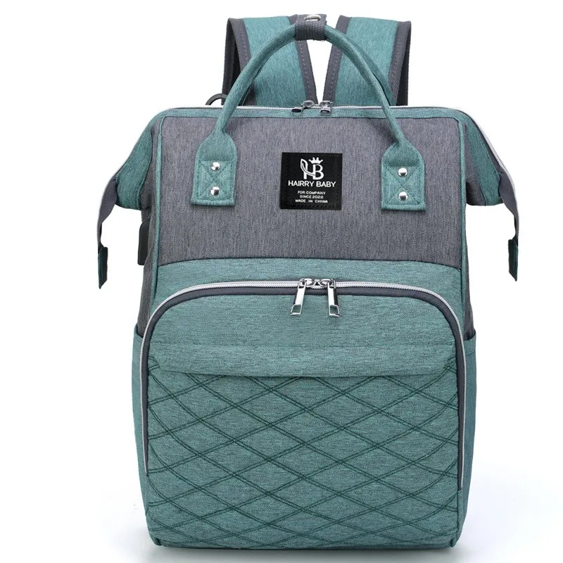 Large Capacity Mommy Diaper Bags, Convenient Baby Nursing Bag, Baby Stroller Hanging Backpack with Changing Mat