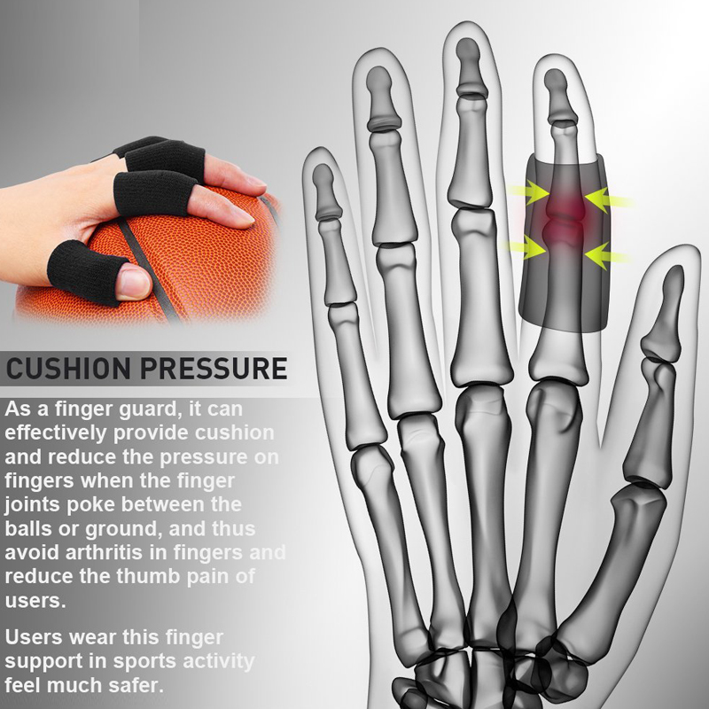 Finger Brace Splint Sleeve – Comfortable Thumb Support Protectors for Golfers