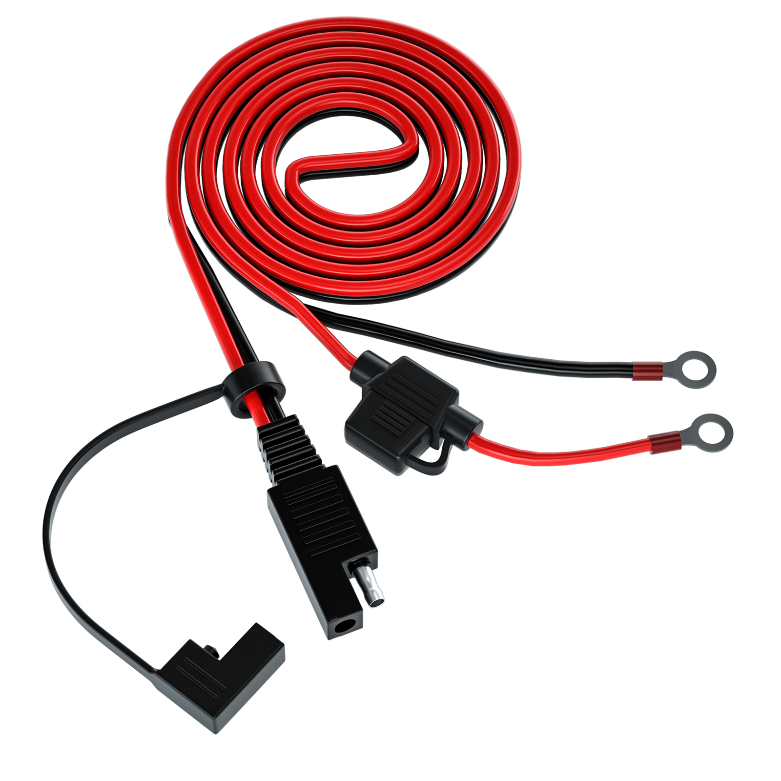 Motorcycle SAE to O Ring Connector Cable for Battery Charger Maintainer