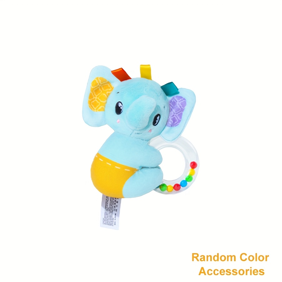 Cute Stuffed Animal Toys with Sound, Youngsters Soft Rattles Shaker, Youngsters Developmental Hand Grip Toys