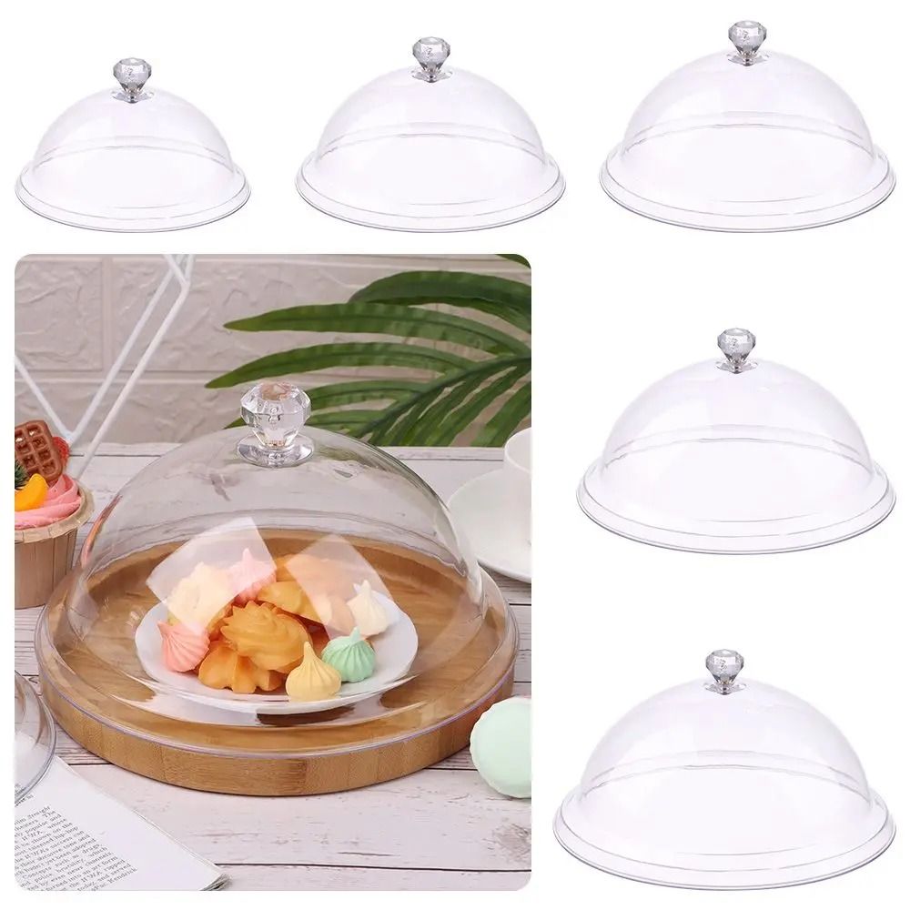 Creative Acrylic Food Display Cover – Round Dust Shield Protection – High-Yield Gastronomic Interaction Hub