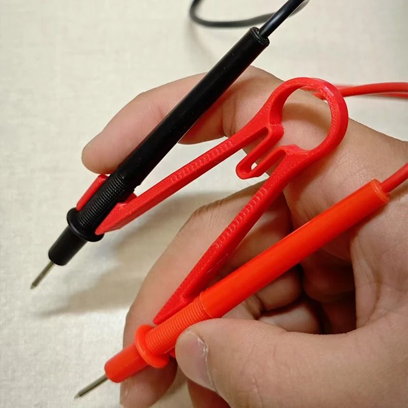 3D Printed Multimeter Probe Holder Electricians Pen Holder