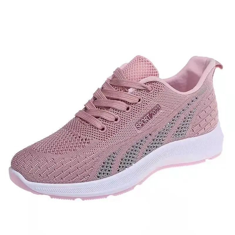 Women's Lightweight Running Shoes with Air Cushion and Breathable Mesh