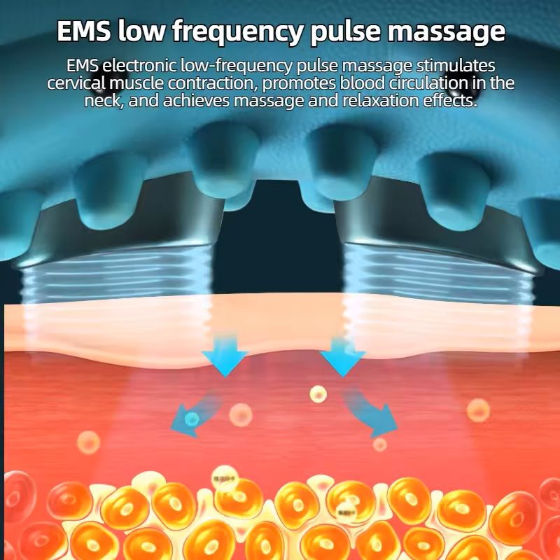 Electric Neck Stretcher with Heating and Cervical Traction Massage