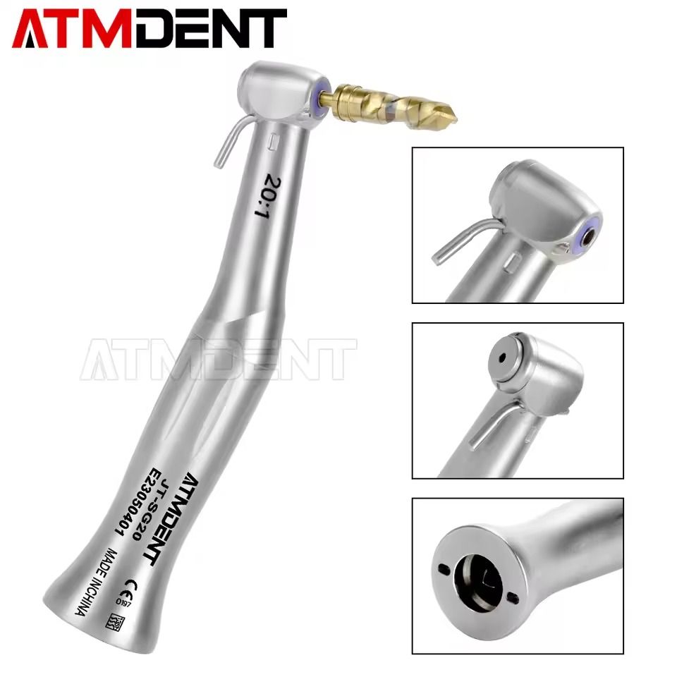Dental Implant Contra Angle 201 Slow Speed Handpiece for E Type Micromotor