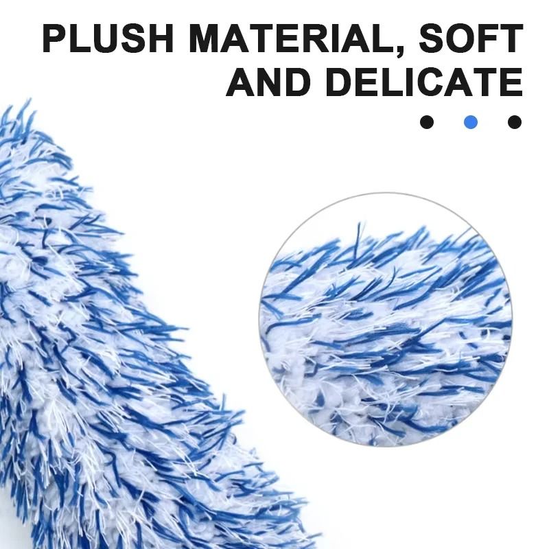 Plush Car Wheel & Rim Cleaning Brush