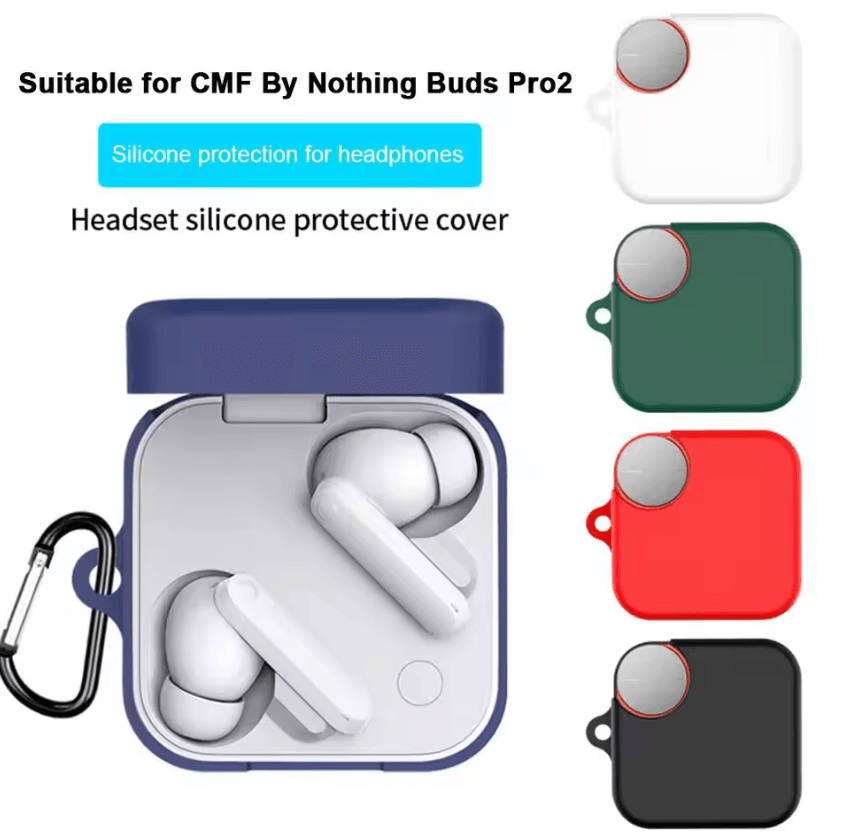 Silicone Protective Case for CMF Buds Pro 2 – Anti-Scratch Dustproof Earphone Cover