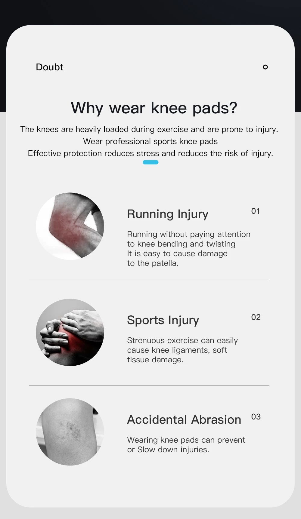 Breathable Knee Support Sleeve with Compression – Elastic Sports Knee Brace for Gym, Running & Basketball